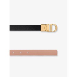 Montaigne reversible leather belt