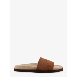 Suede sandals