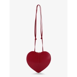 Le Coeur suede crossbody bag