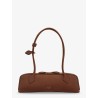 Borsa a spalla Teckel Medium in suede