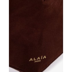 Suede Le Coeur crossbody bag