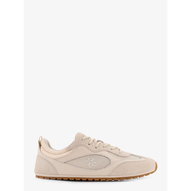 Field suede sneakers with leather inserts