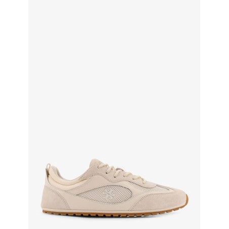 Field suede sneakers with leather inserts