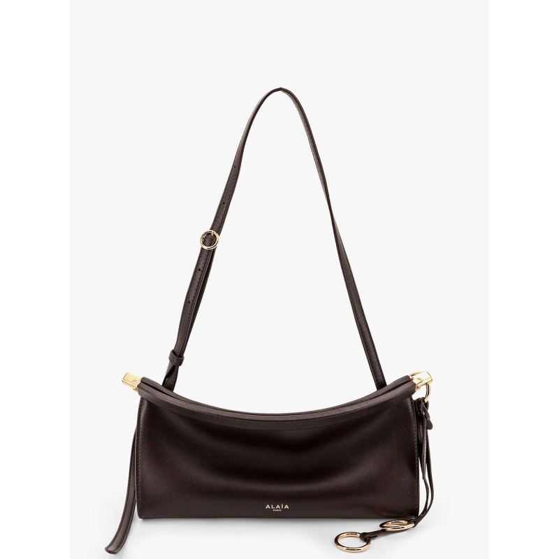 Le Click East West Small Leather crossbody bag