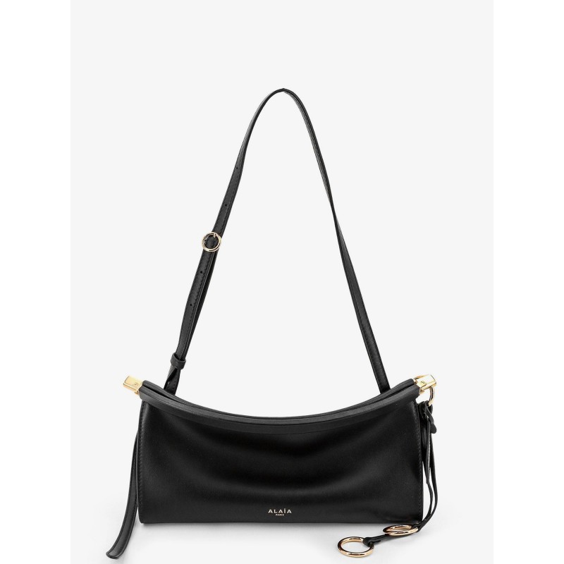 Le Click East West Small leather crossbody bag