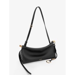 Le Click East West Small leather crossbody bag