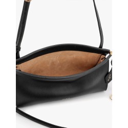 Le Click East West Small leather crossbody bag