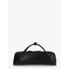 Le Teckel suede clutch bag