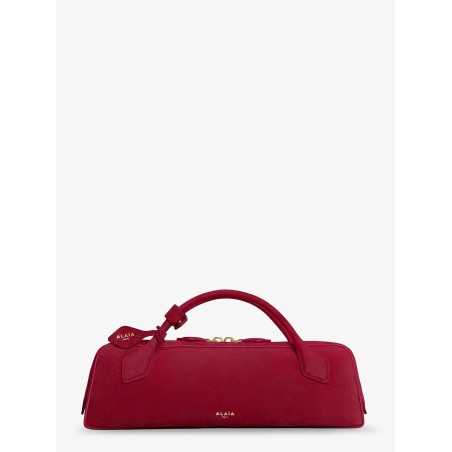 Teckel Clutch suede handbag
