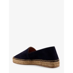Suede espadrillas with iconic stitching