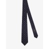Griglia silk and wool tie