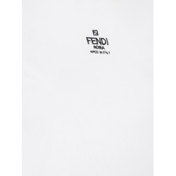 Ribbed cotton t-shirt