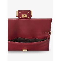 Mamma Baguette leather crossbody bag