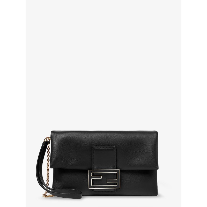 Mamma Baguette leather crossbody bag