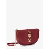 Wallet on Chain Fendigraphy leather crossbody bag