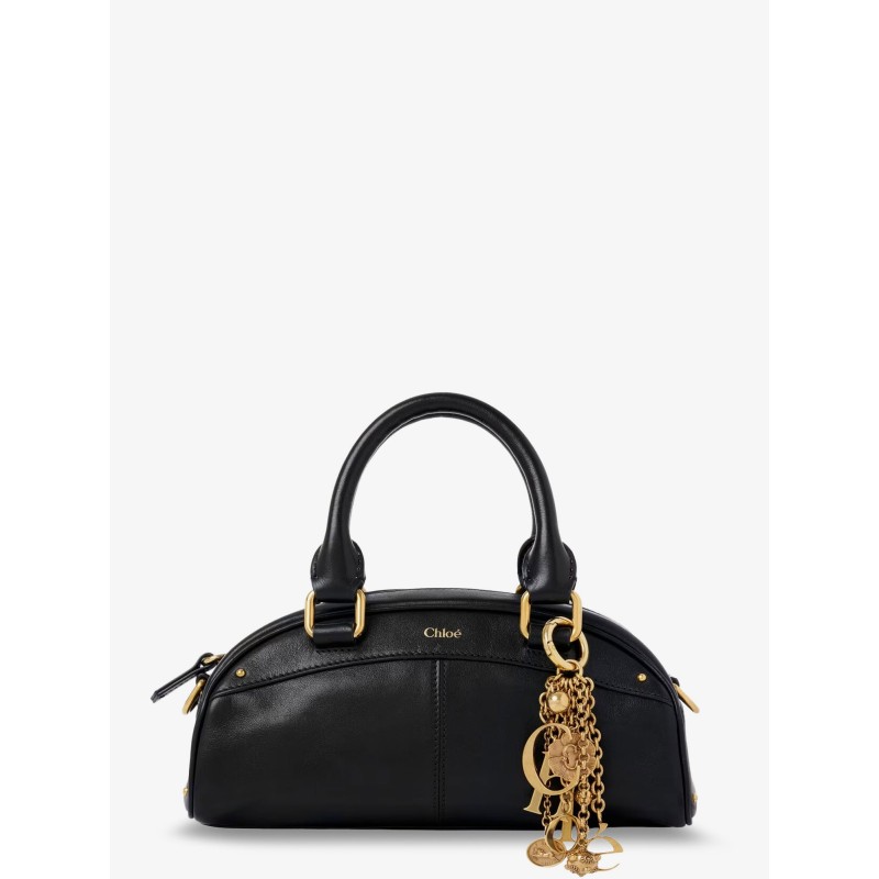 Small Bowling Leather Crossbody Bag