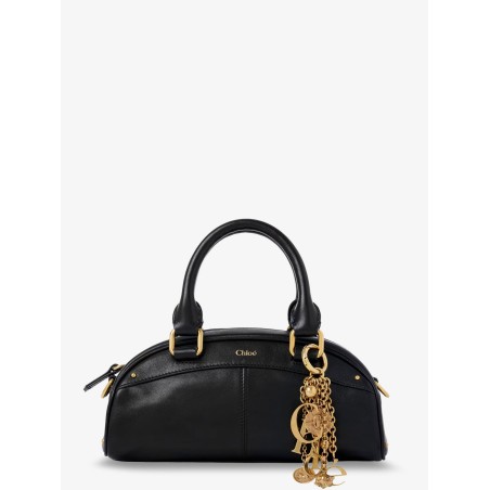 Small Bowling Leather Crossbody Bag