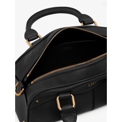 Small Bowling Leather Crossbody Bag