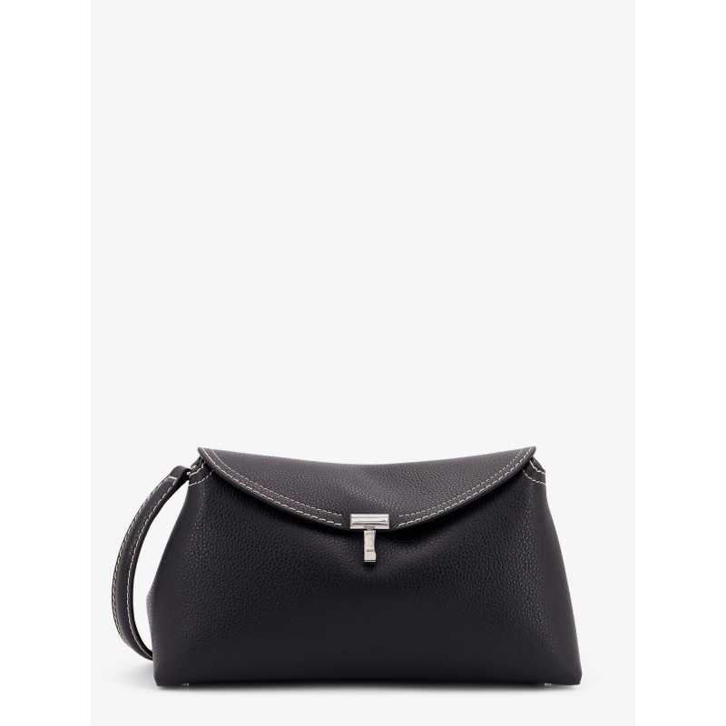 Leather T-Lock crossbody bag