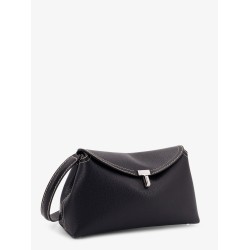 Leather T-Lock crossbody bag