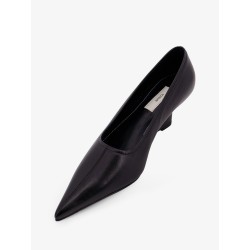 Sharp Wedge leather pump with croco motif
