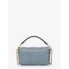 Baguette Mini leather crossbody bag with embossed FF motif
