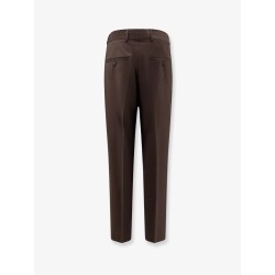 Wool trousers with pinces