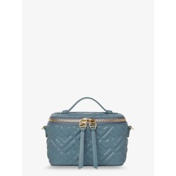 Fendi Vanity leather crossbody bag with FF motif