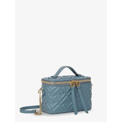 Fendi Vanity leather crossbody bag with FF motif
