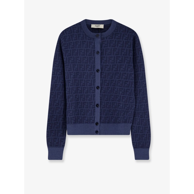 FF wool and silk cardigan