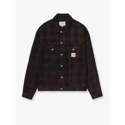 Everson denim jacket with front logo