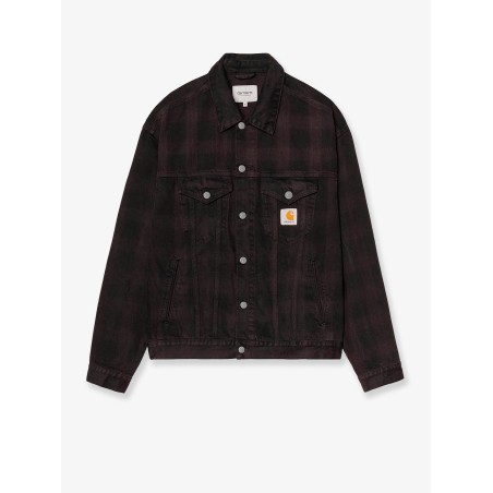 Everson denim jacket with front logo