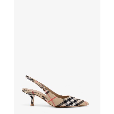 Dame décolleté with check motif