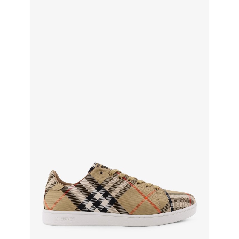 Canvas sneakers with Check motif