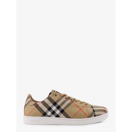 Canvas sneakers with Check motif