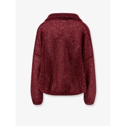 Mohair blend sweater with sequins