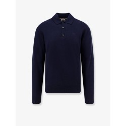 Cashmere polo sweater