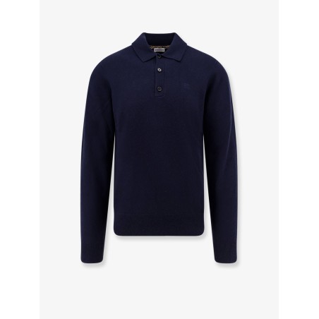 Cashmere polo sweater