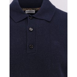 Cashmere polo sweater