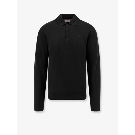 Cashmere polo sweater