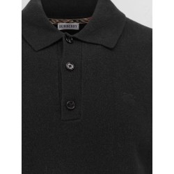 Cashmere polo sweater