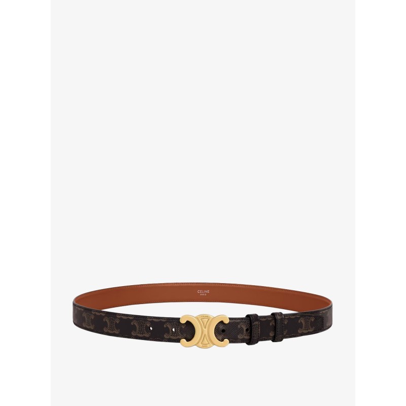 Triomphe coated canvas belt