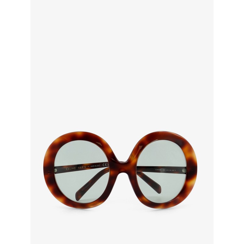 Disc acetate sunglasses