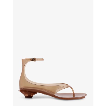 TPU Jelly sandals with shell heel