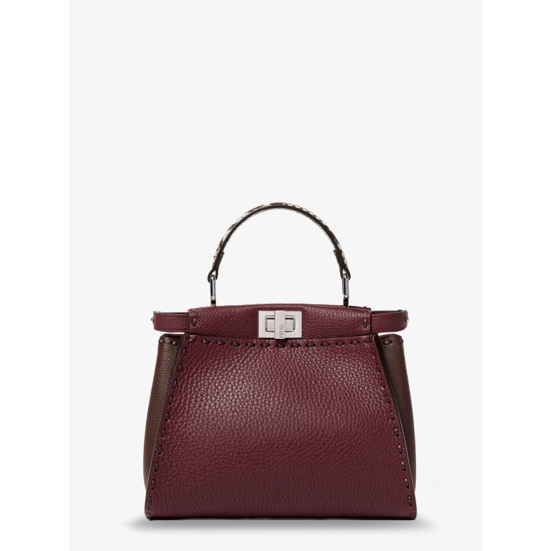 Peekaboo Mini leather crossbody bag