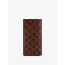 GG Emblem leather wallet with embossed GG motif