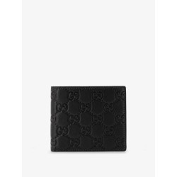 GG Emblem leather wallet with embossed GG logo