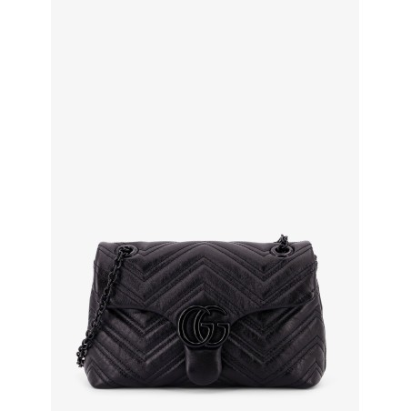 Matelassé leather GG Marmont crossbody bag