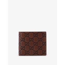 GG Emblem leather wallet with embossed GG logo
