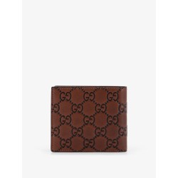 GG Emblem leather wallet with embossed GG logo